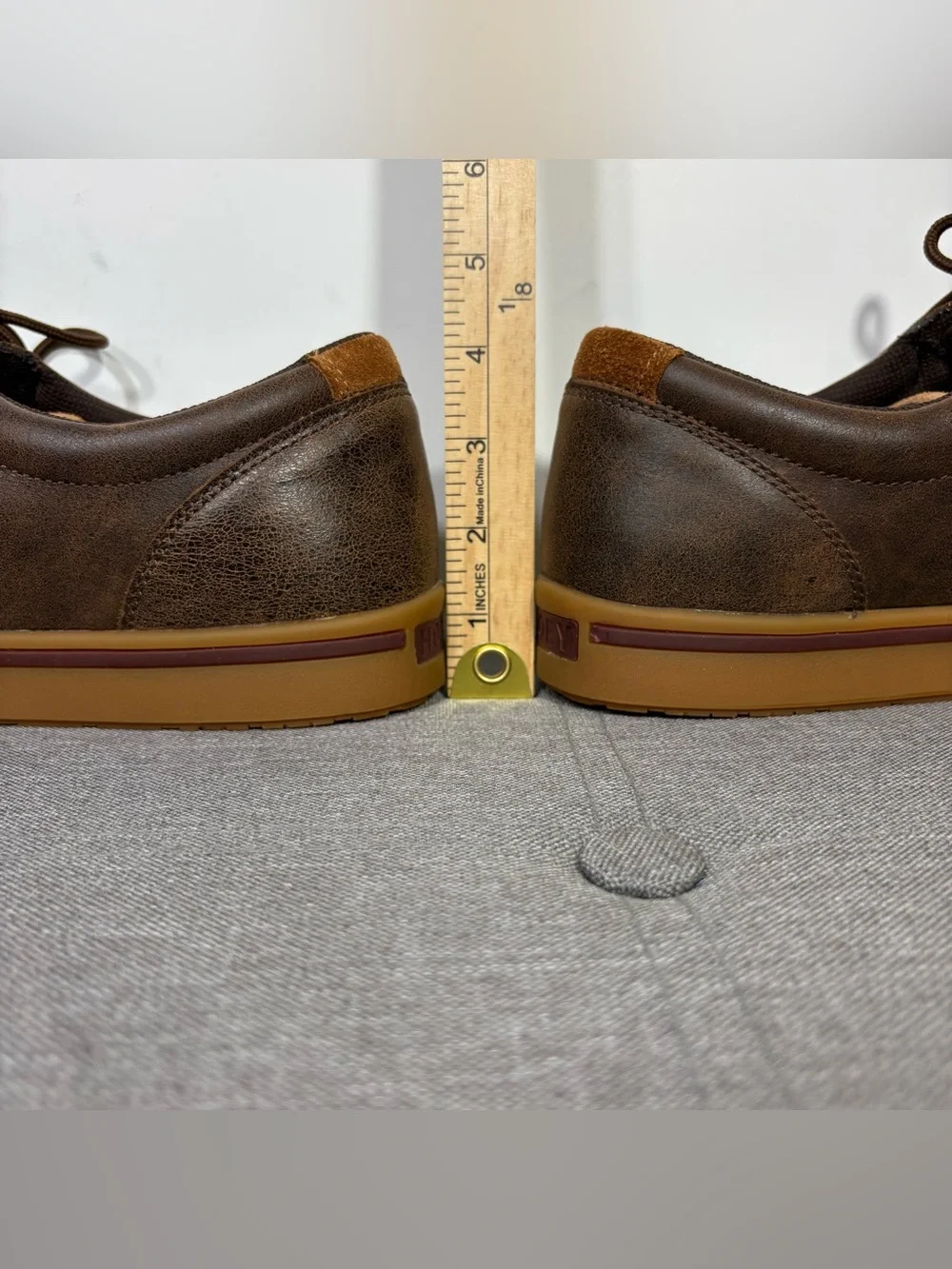 Twisted X Hooey Brown Leather Lace-Up Sneaker- men’s 10.5